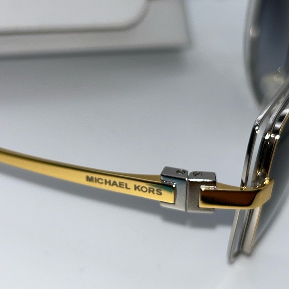 Euc MICHAEL KORS AUDRINA TWO TONE SUNGLASSES - Picture 5 of 8